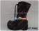 Matt Brown Lace Up Chunky Punk Lolita Boots