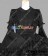 Gothic Lolita Punk Princess Sleeves Gorgeous Black Dress