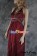 Party Cosplay Red Satin Ball Gown Formal Dress Costume