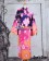 Vocaloid 2 Project DIVA F Cosplay Luka Dress Costume Kimono Bathrobe