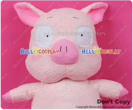 Accel World Cosplay Accessories Pink Pig Doll