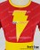 Captain Marvel Cosplay Mary Marvel Heroine Shawl Dress Costume