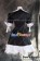 Gothic Lolita Cosplay White Black Maid Uniform Dress Costume