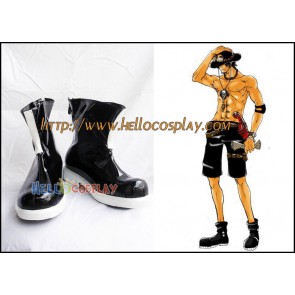 One Piece Cosplay Portgas D. Ace Shoes