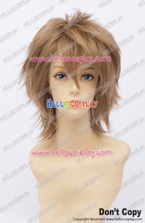 Katekyo Hitman Reborn Cosplay Tsunayoshi Sawada Wig 30CM Light Brown Universal Layered Short