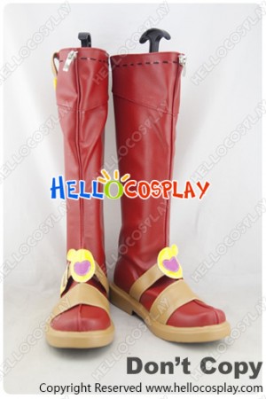 Touhou Project Cosplay Shoes Alice Margatroid Red Boots