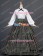 Dickens Country Plaid Tartan Victorian Gothic Ball Gown Period Lolita Dress Costume