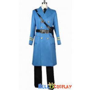 Hetalia Axis Powers Cosplay Sweden Military Uniform