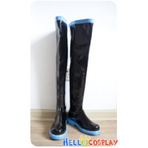 Vocaloid Cosplay Hatsune Miku Bright Leather Long Boots