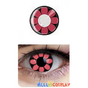 Crazy Daisy Pink Cosplay Contact Lense