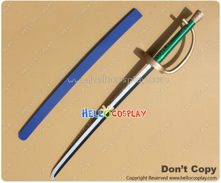 One Piece Cosplay Red Haired Shanks Sword Weapon Prop