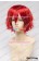 Wig 30CM Cosplay Pure Bright Red Universal Short Layered