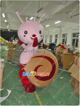 Cartoon Snail Mascot Costume