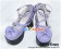Purple Ruffle Bows Sweet Chunky Princess Lolita Shoes