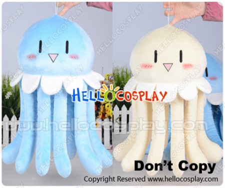 Dramatical Murder DMMD Cosplay Clear Jellyfish Pillow Plush Doll Blue