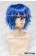 Wig 30CM Cosplay Pure Blue Universal Short Layered