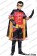 Young Justice Cosplay Robin Costume Jumpsuit