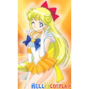 Sailor Moon Venus Minako Aino Cosplay Wig