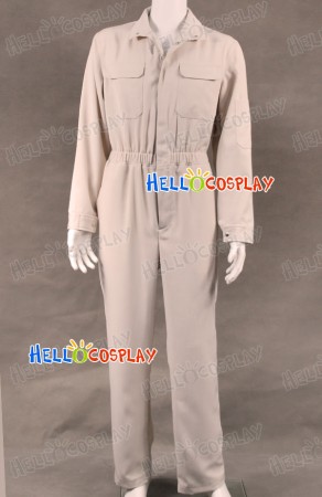 Lost Cosplay Costume Dharma Initiative Jumpsuit Uniform