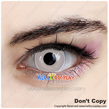 Pure White Cosplay Contact Lense