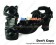 Matte Black Ruffle Bows Chunky Princess Lolita Shoes
