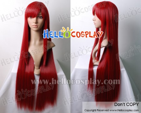 Fairy Tail Cosplay Erza Scarlet Wig