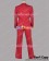 Ace Attorney Gyakuten Saiban Cosplay Miles Edgeworth Red Suit Costume