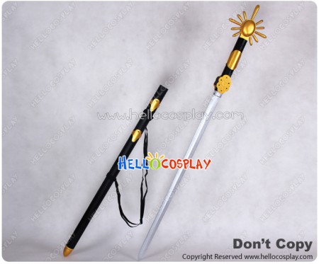 Touhou Project Cosplay Toyosatomimi No Miko Sword Weapon Prop