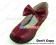 Mirror Wine Red Charlotte Bow Chunky Sweet Lolita Shoes