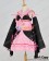 Vocaloid 2 Cosplay Hatsune Miku Pink Sakura Kimono Dress Costume