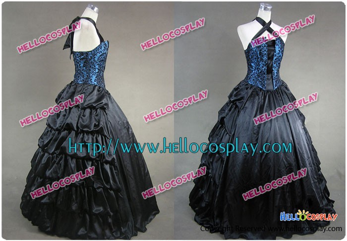 Gothic Satin Dress