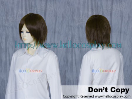 Yellow Brown Short Cosplay Wig