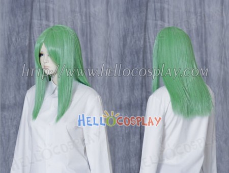Medium Sea Green 50cm Cosplay Straight Wig