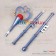 Sailor Moon Cosplay Sailor Pluto Setsuna Meioh Pomegranate Stick Prop