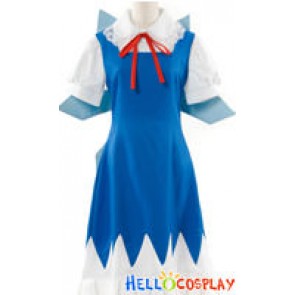 Touhou Project Cosplay Cirno Dress