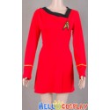 Star Trek TOS Uniform Costume Female Blue Dress Skant