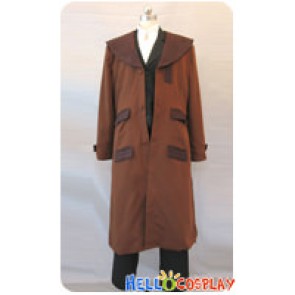 Fullmetal Alchemist Cosplay Edward Elric Brown Trench Coat Costume