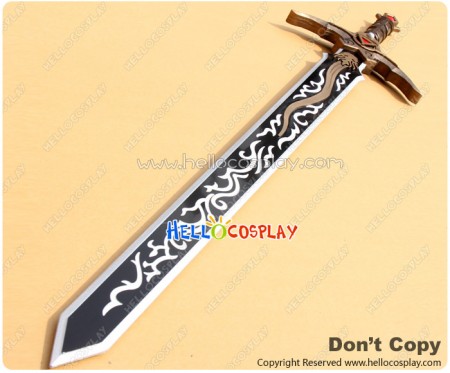 Garo Cosplay Ryuga Dougai Sword Golden Weapon Prop