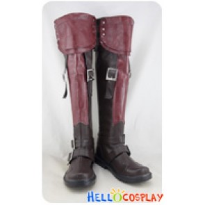 Final Fantasy FF13 Cosplay Shoes Lightning Long Boots