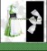 Vocaloid 2 Cosplay Hatsune Miku Green Dress