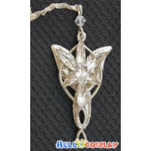 The Lord of The Rings Silver Arwen Evenstar Necklace