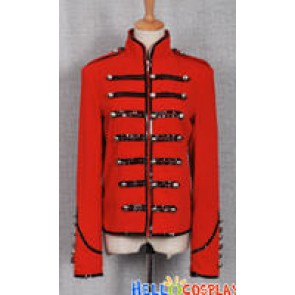 Red Black My Chemical Romance Parade Military Jacket