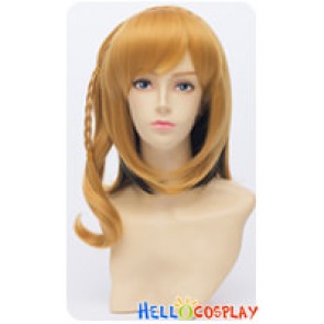 Kagerou Project Cosplay Momo Kisaragi Wig Pigtail Short Golden Black