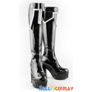 Black Rock Shooter Cosplay BRS Boots High Heels TV Version