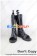 Naruto Cosplay Shoes Naruto Uzumaki Black Pleather Boots