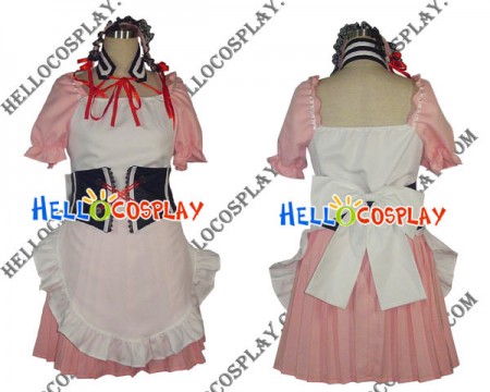 The Melancholy Of Haruhi Suzumiya Cosplay Costume Pink