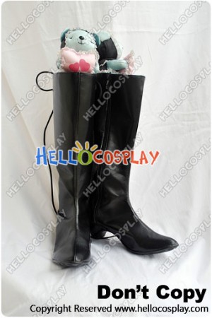 Black Butler Cosplay Ciel Phantomhive Black Boots