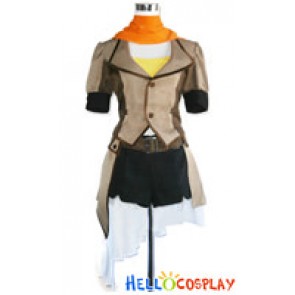 RWBY Cosplay Yellow Trailer Yang Xiao Long Uniform Costume