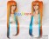 Vocaloid 2 Hatsune MIku Orange Blue Cosplay Wig