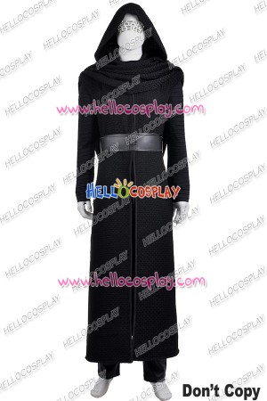 Star Wars The Force Awakens Kylo Ren Cosplay Costume Outfits